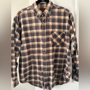 Plaid Casual Button Down Shirt
